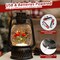 Cardinal Snow Globe Christmas Decorations Indoor, Lighted Musical Christmas Snow Globes Lantern with Glitter & 6H Timer, Cardinal Christmas Decorations for Home